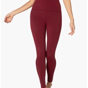 Beyond Yoga Burgundy Plush Leggings - size XL